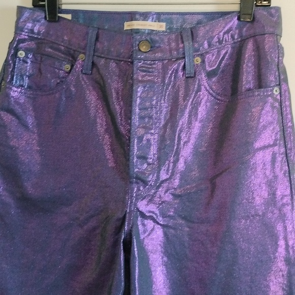 Levi's Candy Coated Ribcage Straight Ankle Women's Jeans Size 30 - Picture 7 of 16